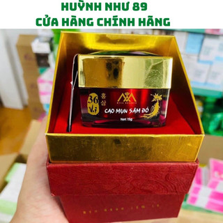 Cao mụn sâm đỏ 36 vị chính hãng meea organic hộp 15g