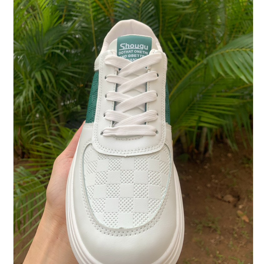 | VIDEO TỰ QUAY | Giày thể thao nam adidas custom 2023 màu xanh lục caro, giày nam đế cao hàng Quảng Châu Cao Cấp | BigBuy360 - bigbuy360.vn