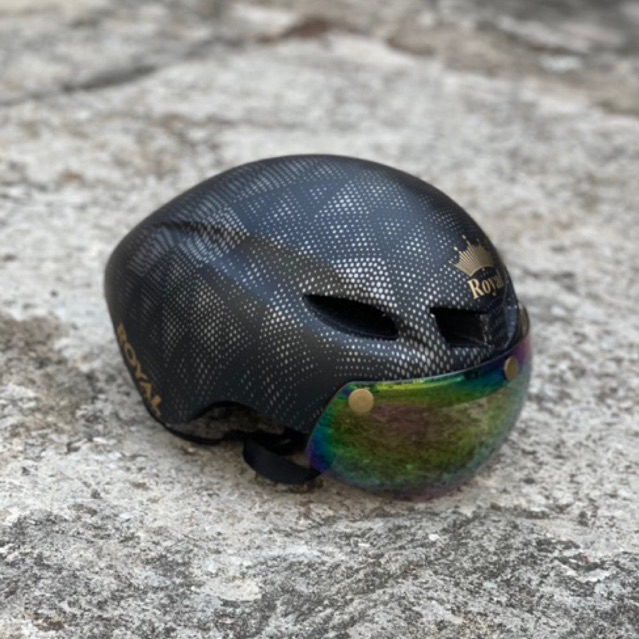 [Giống POC 01 95%]MŨ THỂ THAO ĐUÔI NHỌN MD16 VÂN TAM GIÁC 09 NHÁM CỰC ĐẸP, KÈM KÍNH VÀ TÚI ĐỰNG, BẢO HÀNH 12 THÁNG