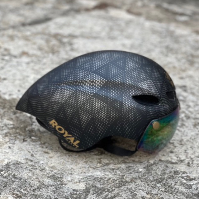 [Giống POC 01 95%]MŨ THỂ THAO ĐUÔI NHỌN MD16 VÂN TAM GIÁC 09 NHÁM CỰC ĐẸP, KÈM KÍNH VÀ TÚI ĐỰNG, BẢO HÀNH 12 THÁNG