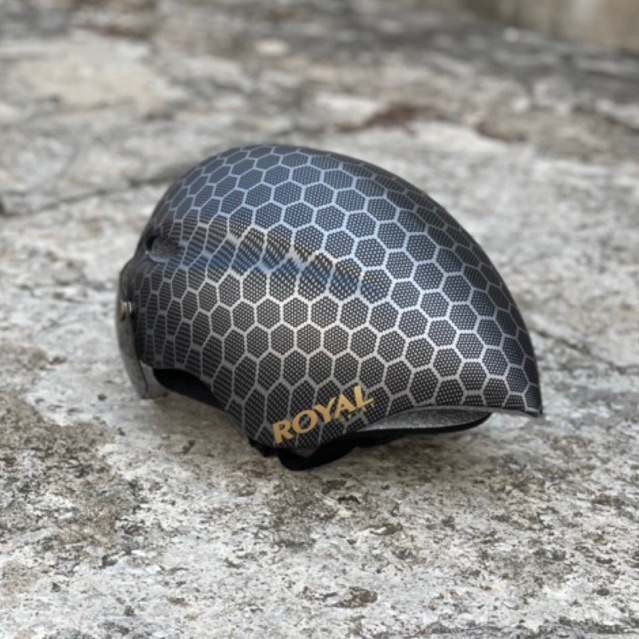 [Giống POC 01 95%] MŨ THỂ THAO ĐUÔI NHỌN MD16 TỔ ONG XÁM 05 NHÁM CỰC ĐẸP, KÈM KÍNH VÀ TÚI ĐỰNG, BẢO HÀNH 12 THÁNG