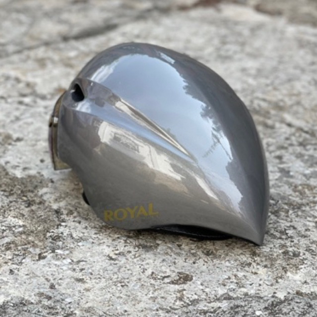 [Giống POC 01 95%] MŨ THỂ THAO ĐUÔI NHỌN MD16 XÁM CHUỘT BÓNG CỰC ĐẸP, KÈM KÍNH VÀ TÚI ĐỰNG, BẢO HÀNH 12 THÁNG