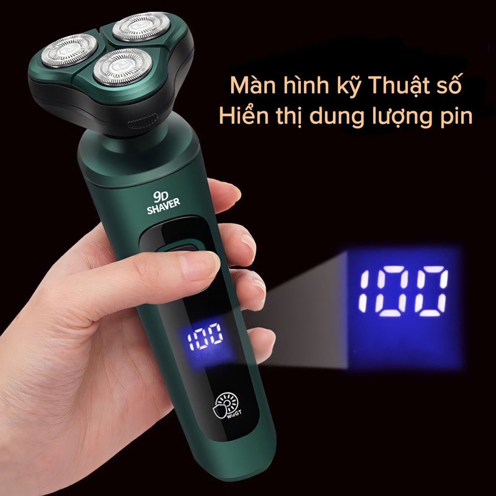Máy Cạo Râu Cao Cấp 4in1 Chống Nước Chuẩn IPX7