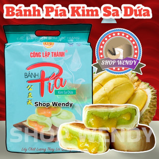 BÁNH PÍA KIM SA CÔNG LẬP THÀNH NHÂN DỨA VÀ TRỨNG MUỐI TAN CHẢY