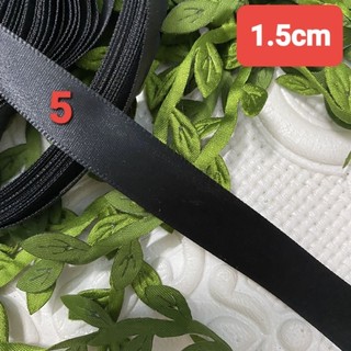 Ruy băng lụa 1 mặt,size 1.2 cm và 1.5cm .(dây 5 mét )