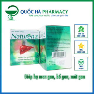 Naturen Z hỗ trợ giải độc, tăng cường chức năng gan hộp 100 viên - Quốc Hà Pharmacy