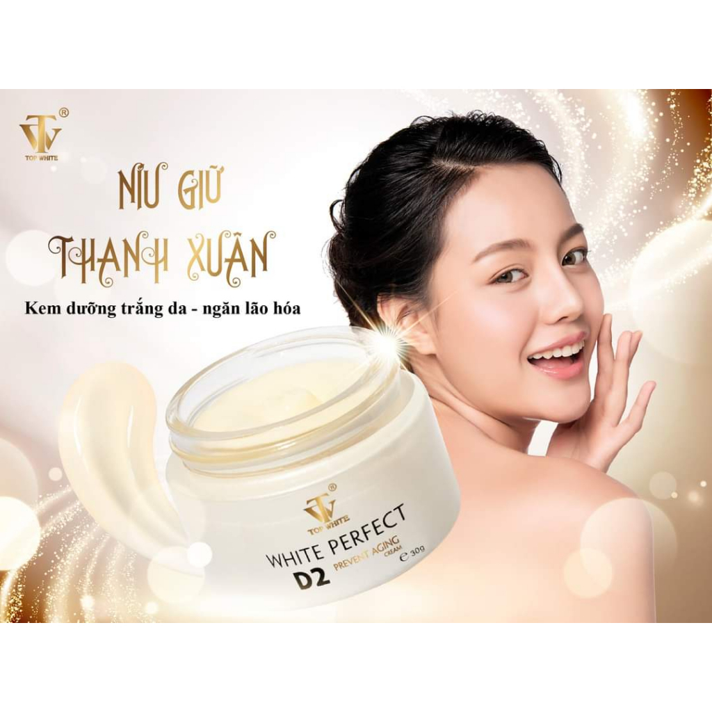 Kem Dưỡng Trắng Da Ban Đêm Topwhite White Perfect D2
