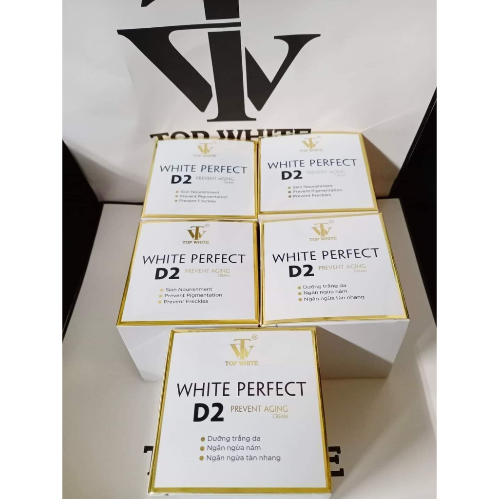 Kem Dưỡng Trắng Da Ban Đêm Topwhite White Perfect D2