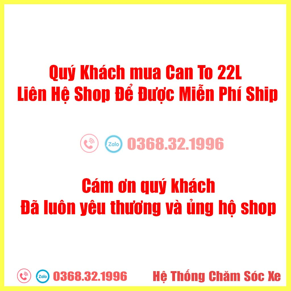 DUNG DỊCH PHỤC HỒI VÀ LÀM BÓNG LỐP BLACKBRILL EKOKEMIKA - 22L