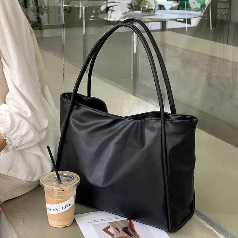Túi Xách Công Sở Tote Nữ Da Mềm Kẹp Nách Thời Trang Hàn Quốc Thanh Lịch