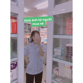 Áo Blouse Ngắn Tay Nữ ( ảnh thật )