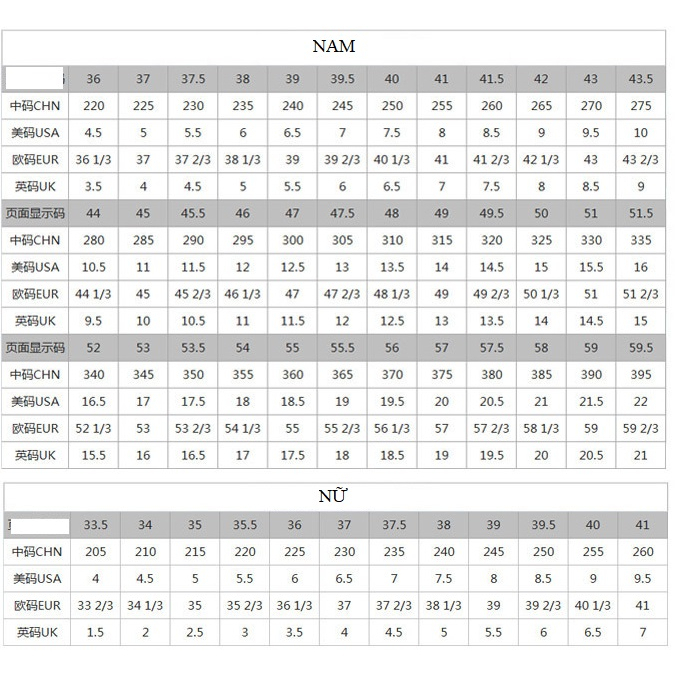 Chính hãng dép Lining nam- nữ