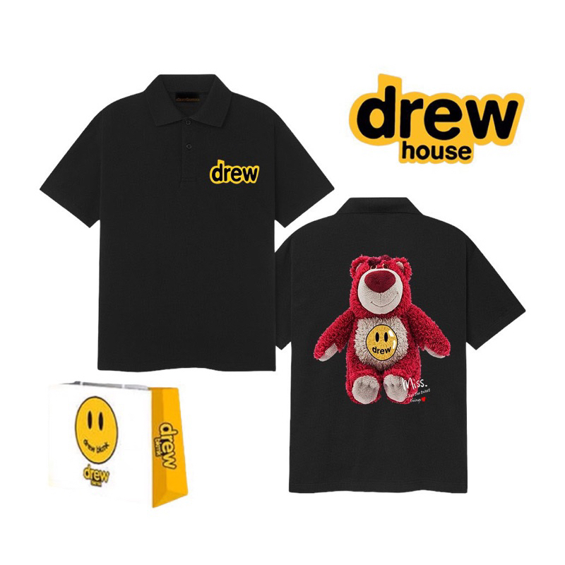 Polo Drew - Chất Thoáng Mát - Đầy Đủ Tag Túi Zip Hãng