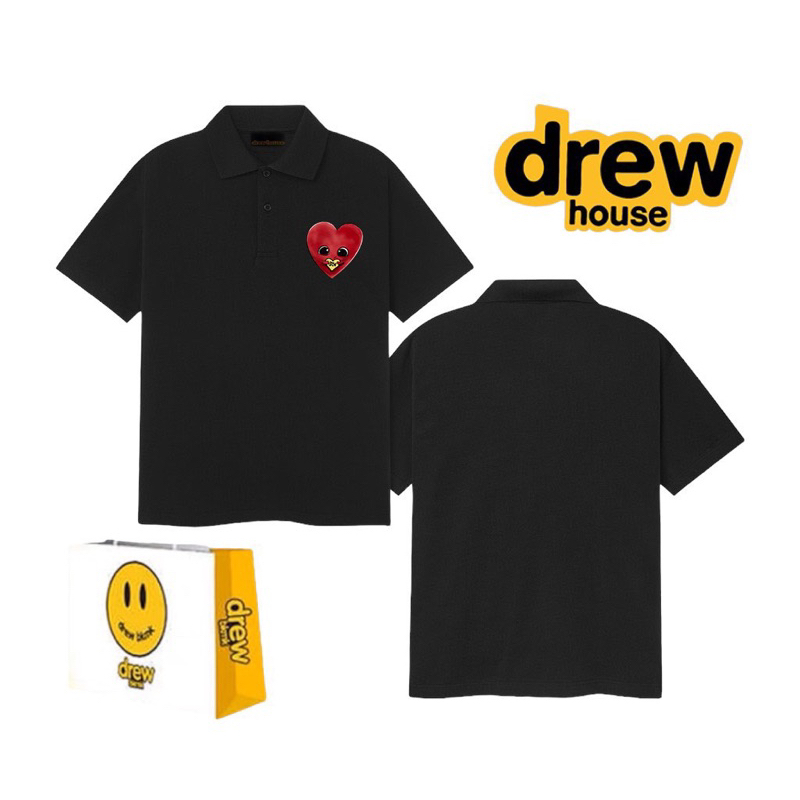 Polo Drew - Chất Thoáng Mát - Đầy Đủ Tag Túi Zip Hãng