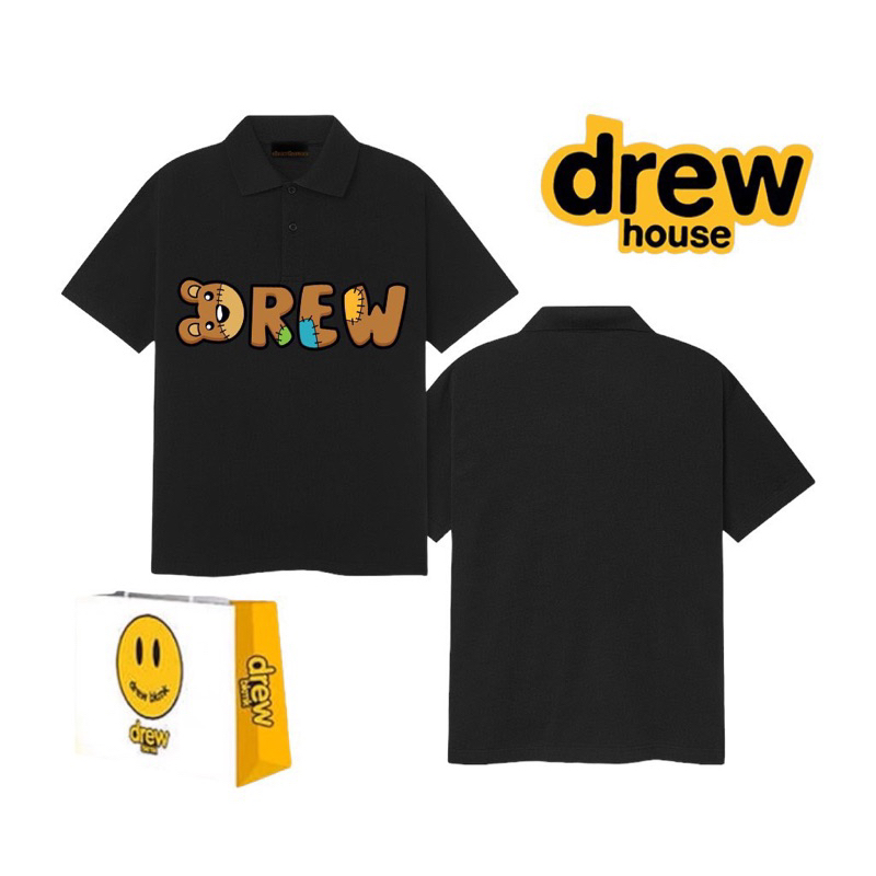 Polo Drew - Chất Thoáng Mát - Đầy Đủ Tag Túi Zip Hãng