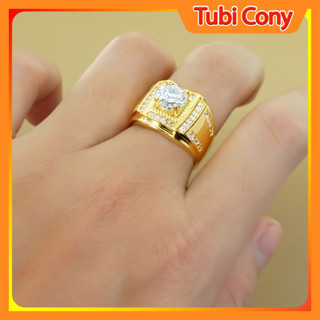 [ N98 ] Nhẫn Nam Mạ Vàng 18k mẫu N98-110-UH- Mang đi chơi, đi tiệc rất sang