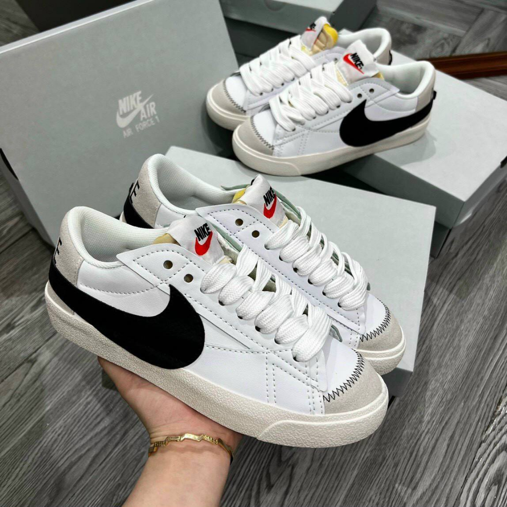 Giày Sneaker NIKE Blazer low 77 JUMBO S'Cấp , Full box, bill + phụ kiện đi kèm