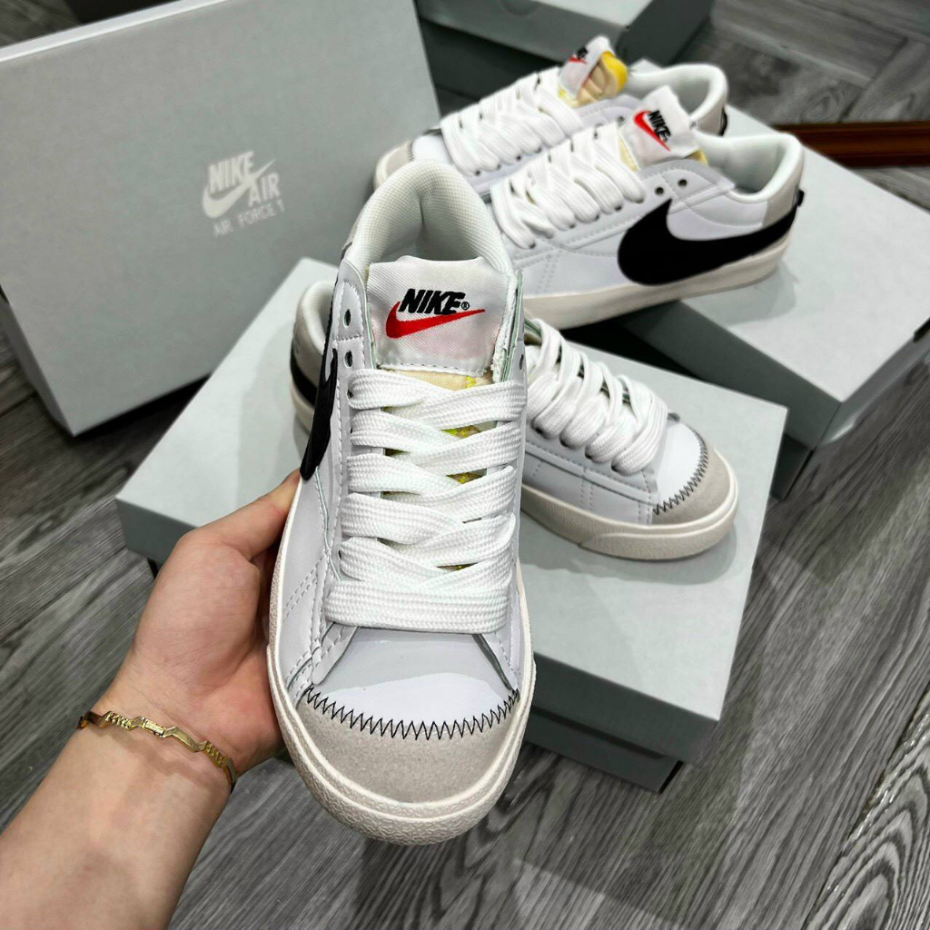 Giày Sneaker NIKE Blazer low 77 JUMBO S'Cấp , Full box, bill + phụ kiện đi kèm