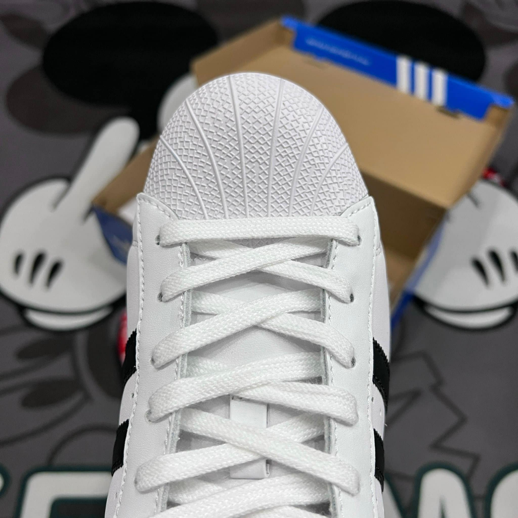 Giày Adidas Superstar Tem Vàng Nam Nữ, Giày Adidas Superstar Mũi Sò Trắng Sọc Đen Bản Cao Cấp Full Box Bill | BigBuy360 - bigbuy360.vn