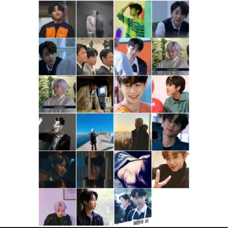 Card Park Ji Bin bo góc ép plastic 6×9 cứng chống nước in theo yêu cầu, ib chọn hình hoặc ngẫu nhiên