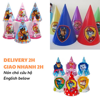 Nón Sinh Nhật Chó Cứu Hộ Nhiều Mẫu - Paw Patrol Birthday Hat CCH33
