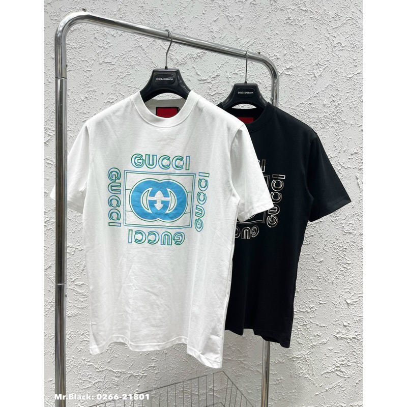 Áo Thun Unisex Gu..CCi -Chất Cotton Dày Dặn - Đầy Đủ Tag Hãng