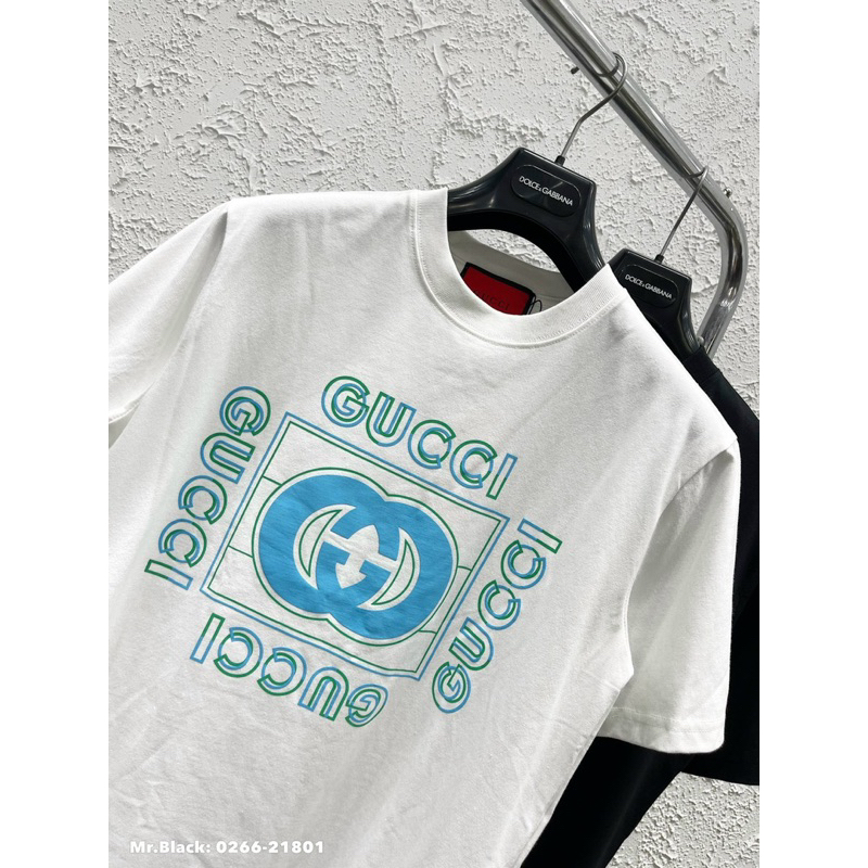 Áo Thun Unisex Gu..CCi -Chất Cotton Dày Dặn - Đầy Đủ Tag Hãng