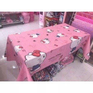 🌻khăn trải bàn chống thấm hello kitty doremon