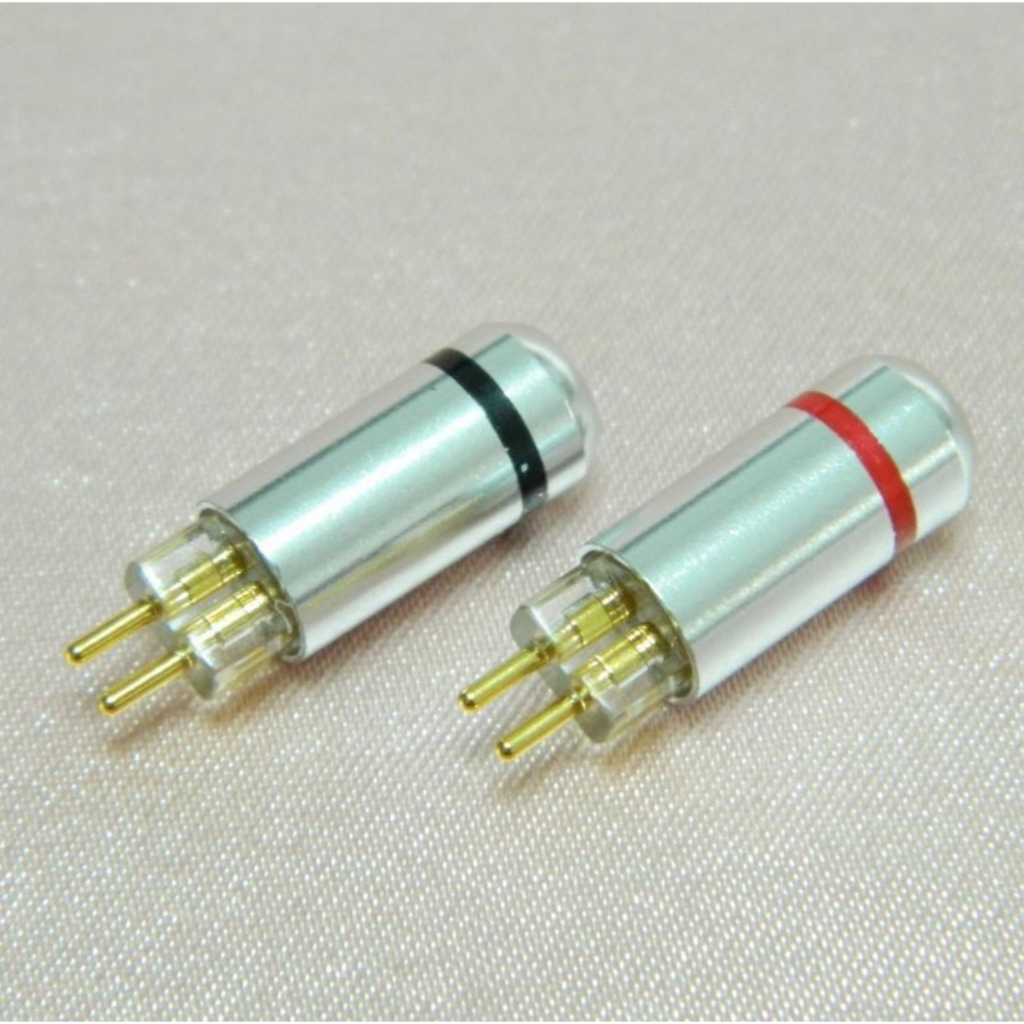Chân cắm 2 Pin 0.78mm loại tốt, vỏ trắng trơn