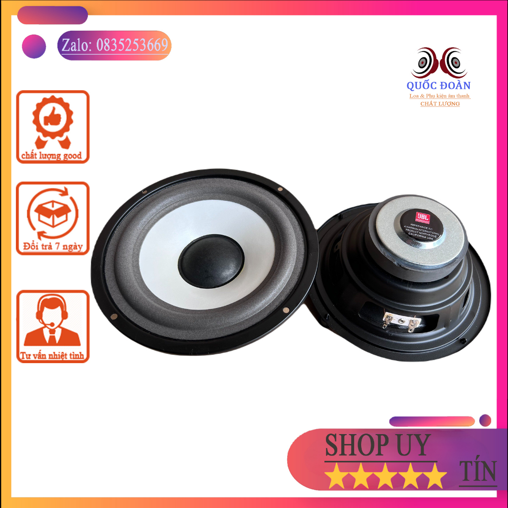 Bass Loa JBL 16 gân mút từ 90mm coil 25mm