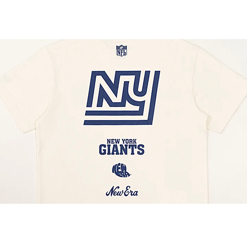[CHÍNH HÃNG] ÁO THUN NEW ERA NFL CLASSIC NEW YORK GIANTS IVORY SHORT SLEEVES (13527226)
