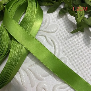 Ruy băng lụa 1 mặt,size 1.2 cm và 1.5cm .(dây 5 mét )