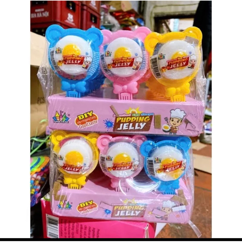 Sỉ lốc 30 bộ thạch trứng chảo nhỏ