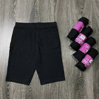 Quần đùi legging nữ - Quần cotton co giãn tôn dáng