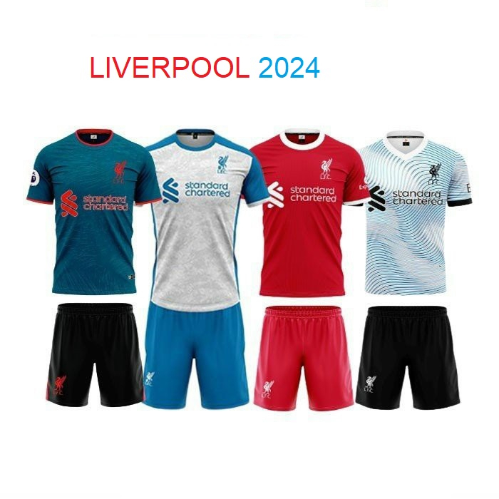 Bộ sưu tập quần áo đá banh Liverpool mới mùa giải 2024