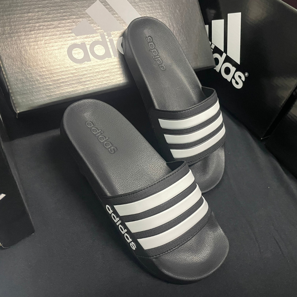 Dép Adidas quai ngang nam nữ xanh navy đẹp, nhẹ chất lượng/ Dép Adidas Adilette Shower