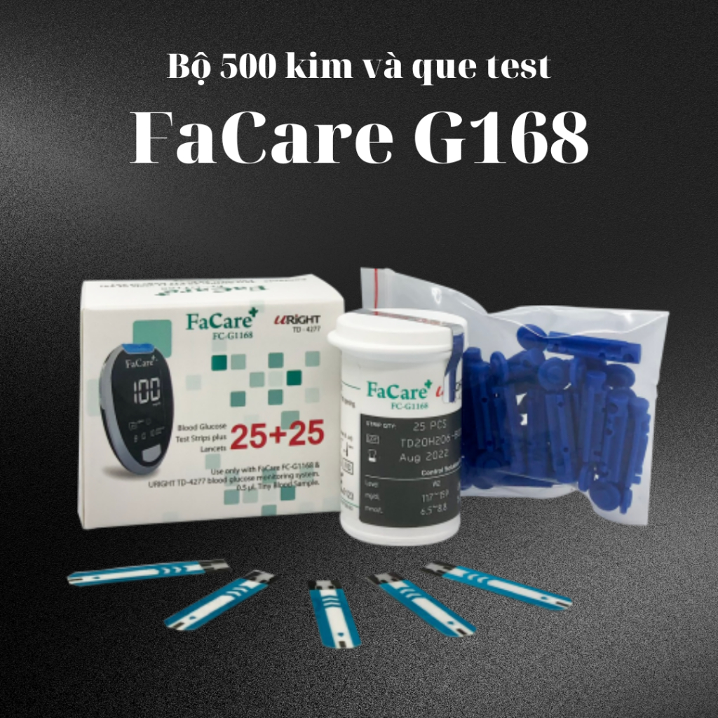 Bộ 500 kim và que test Facare FC-G168