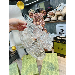 Sandal giọ nhựa 2 màu (form to)