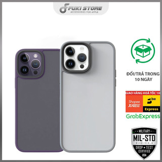 Ốp lưng chống sốc, lưng nhám hiệu likgus cho 14/ 14 plus/ 14 pro/ 14 pro max/ 13/ 13 pro/ 13 pro max