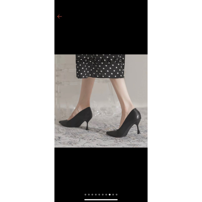 Pass cao gót công sở 5p Erosska size 38