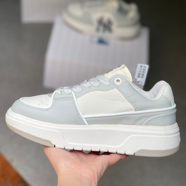 giày mlb chunky liner xám, giày thể thao mlb trắng xám ny đen hàng cao cấp đầy đủ phụ kiện túi xách, full size nam nữ. | BigBuy360 - bigbuy360.vn