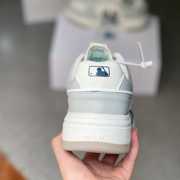 giày mlb chunky liner xám, giày thể thao mlb trắng xám ny đen hàng cao cấp đầy đủ phụ kiện túi xách, full size nam nữ. | BigBuy360 - bigbuy360.vn