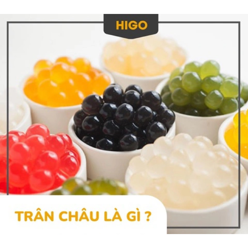 Trân châu Lá dứa, Phô mai, Ô Long QOA 1kg