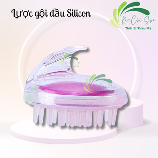 Lược massage gội đầu silicon | Lược silicon gội đầu dưỡng sinh | Lược gội đầu