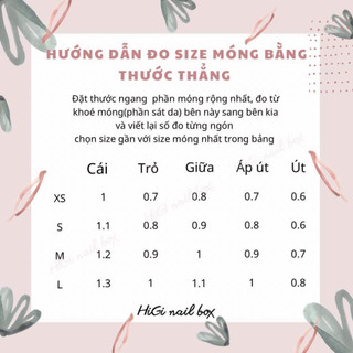 [ H63] Nailbox thiết kế thủ công