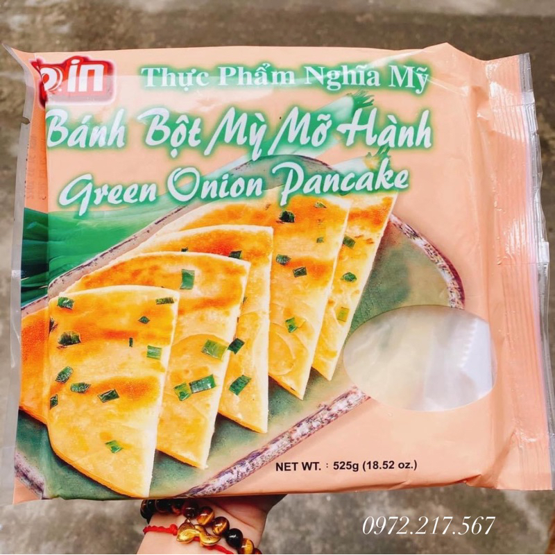 BÁNH BỘT MÌ MỠ HÀNH 525gr