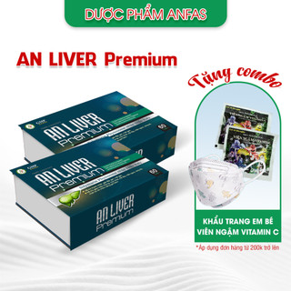 Bổ gan An Liver Premium ANFAS , thanh nhiệt, mát gan, giải độc