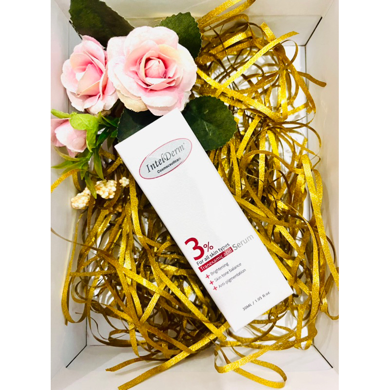 Serum Tranexamic acid 3% Intelderm sáng da mờ thâm nám thâm mụn,cấp ẩm cho da