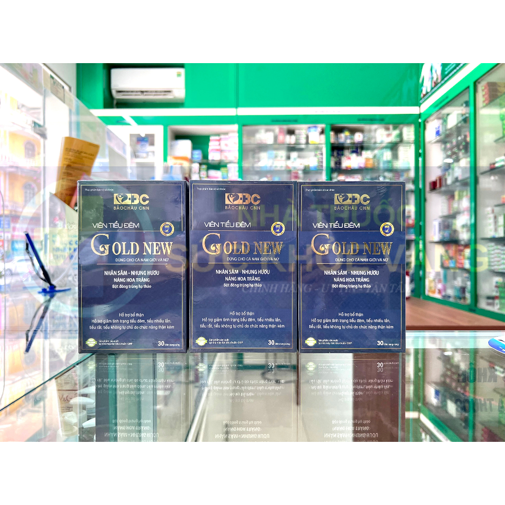 Viên Tiểu Đêm Gold New - Giải Pháp Vàng Cho Tình Trạng Tiểu Đêm Nhiều Lần, Tăng Cường Sức Khỏe Cơ Bàng Quang