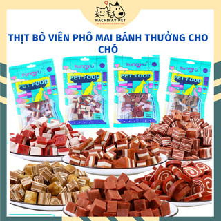 Bánh thưởng cho chó, bánh thưởng thịt bò phô mai cho chó